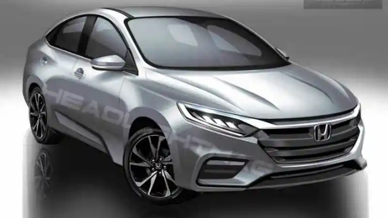Foto - Honda City 2020 Bakal Bermesin Turbo?