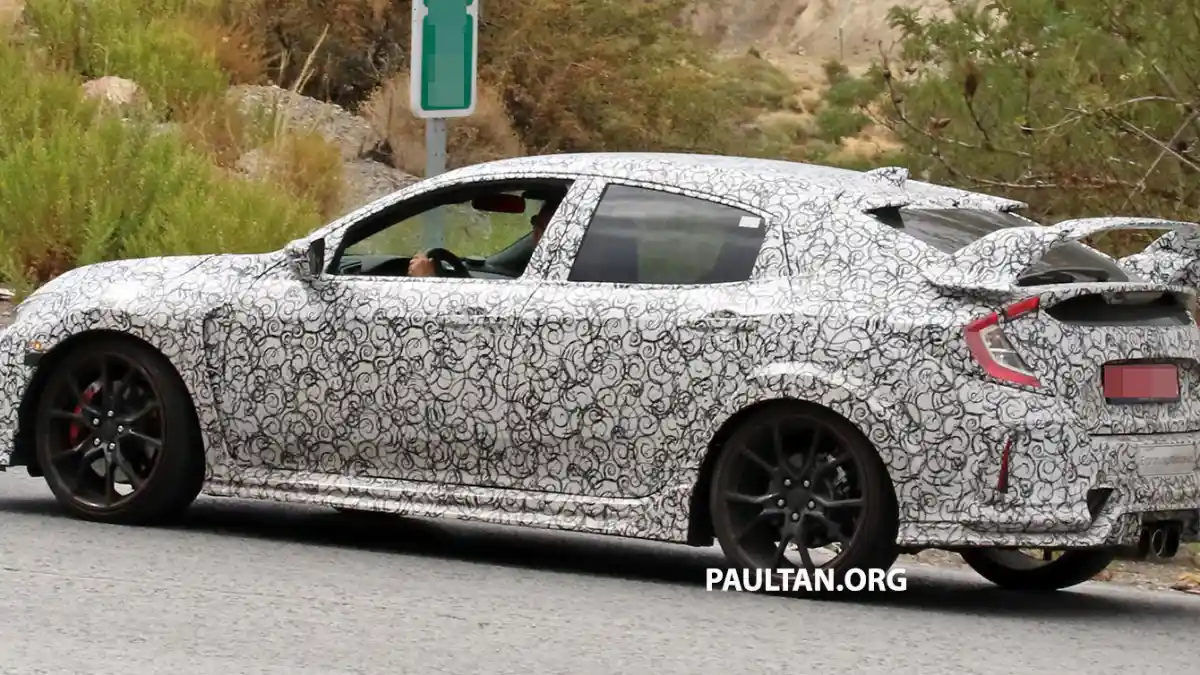 Foto - SPY SHOT: Honda Civic Type R Hatchback 2017