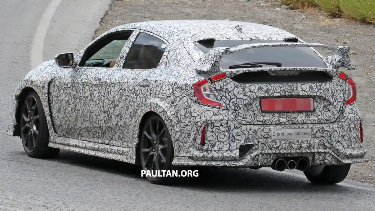 Foto - SPY SHOT: Honda Civic Type R Hatchback 2017