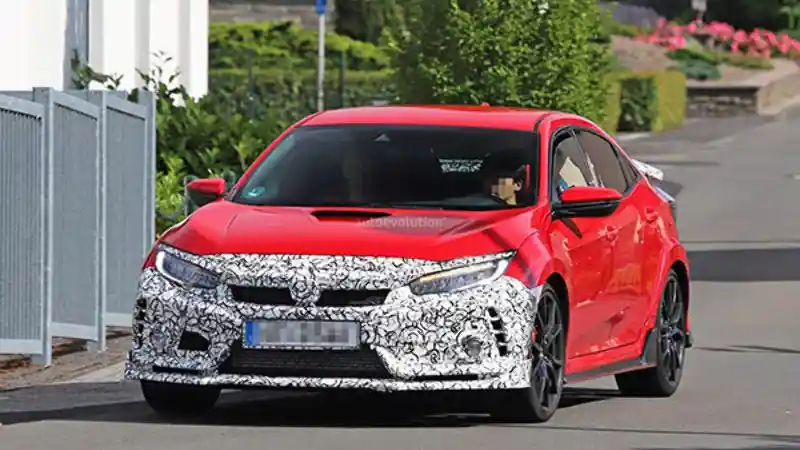 Foto - Honda Type R Terendus Sudah Siap Untuk Facelift