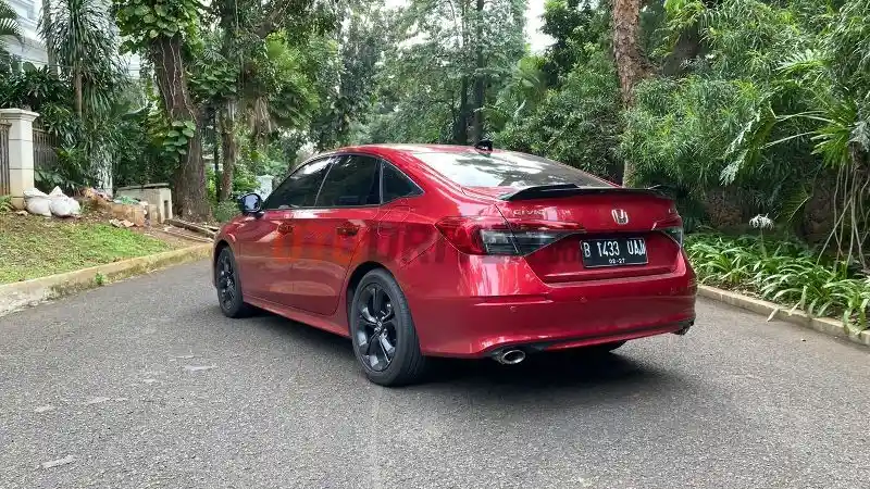 Foto - Pengujian Angka Akselerasi 0-100 Km/jam Honda Civic Generasi Terbaru