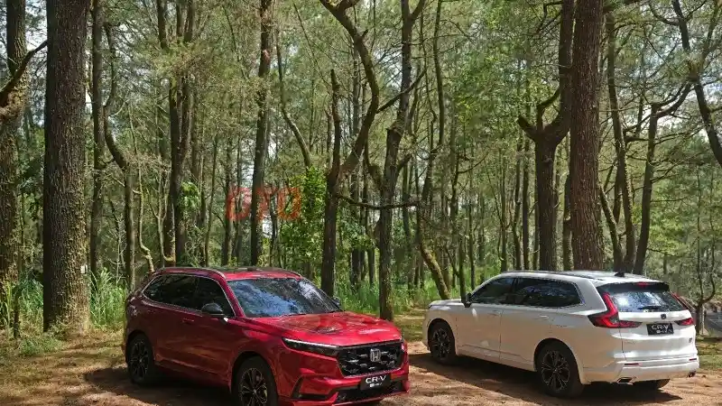 Foto - All New Santa Fe Jadi Rival CR-V? Ini Kata Honda