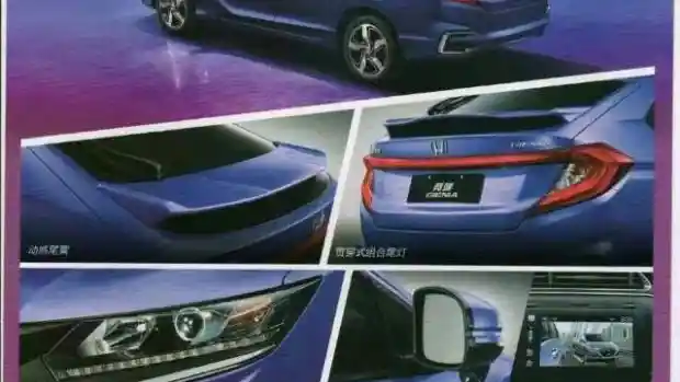 Foto - Honda City Baru Akan Hadir Di China Dalam Bentuk Liftback