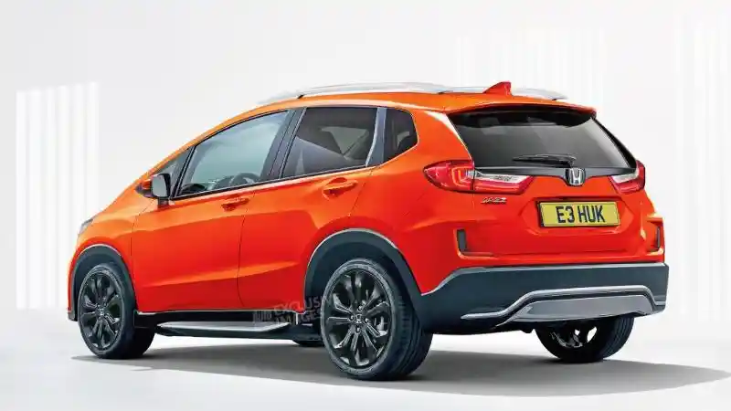Foto - Seperti Inikah Honda Jazz Generasi Terbaru Bergenre Crossover?