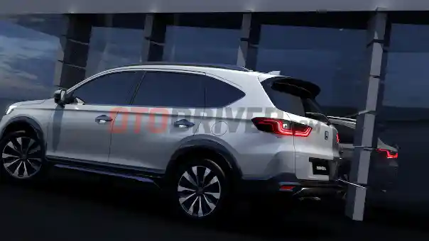 Foto - Dimensi Honda N7X Concept Lebih Gambot Dibanding BR-V dan Mobilio