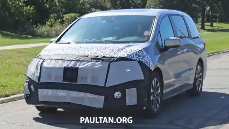 Berita - SPY SHOT: Honda Odyssey Facelift 2020