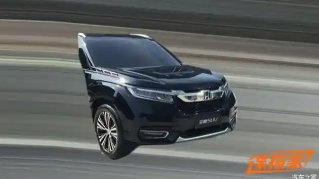 Foto - Wujud Asli Honda UR-V, SUV Besar Pesaing Santa Fe