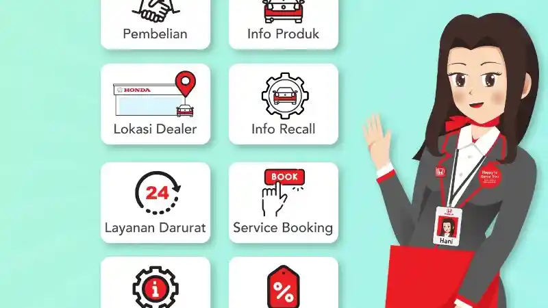 Foto - Konsumen Honda Bisa Bertanya Ke Assisten Pribadi Lewat Cara Ini