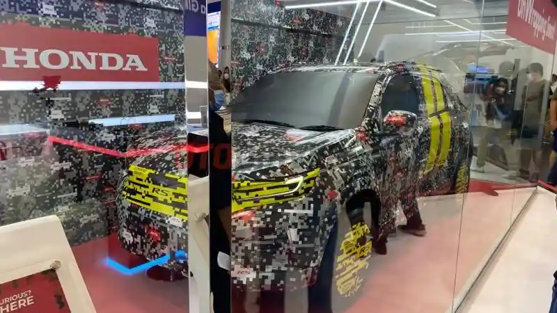 Foto - Honda Hadir Di GIIAS 2022, Bawa SUV Baru Berkamuflase-nya