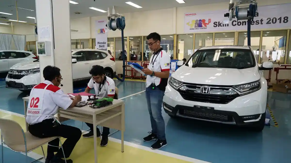 Foto - Honda Adu Keterampilan Teknisi dan Sales Demi Tingkatkan Penjualan