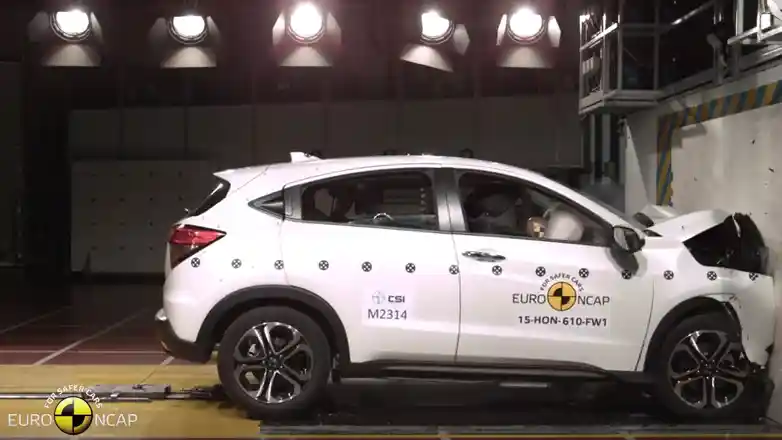 Crash Test - VIDEO: Hasil Crash Test Honda HR-V 2015 Di Euro NCAP