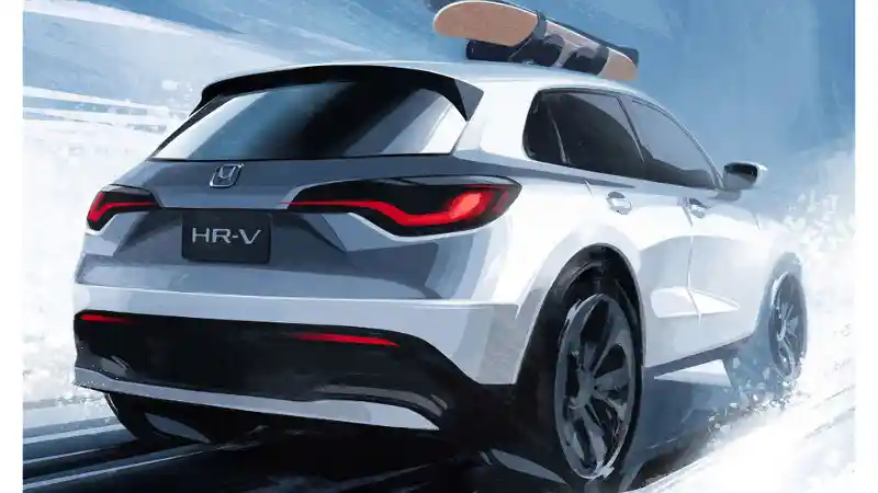 Foto - Penasaran Dengan HR-V Ala Amerika? Ini Sketsanya