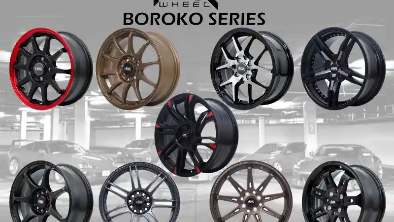 Berita - HSR Wheel Hadirkan Pelek Gaya JDM Berlabel Boroko Series