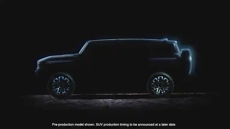 Mobil Listrik - GMC Hummer EV SUV Akan Diperkenalkan April Mendatang