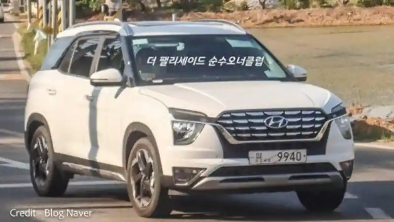 Berita - SPY SHOT: Hyundai Alcazar Facelift