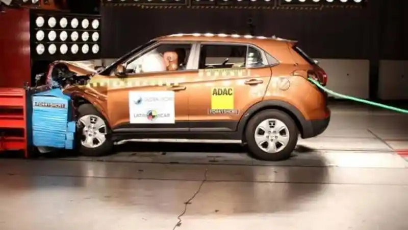 Foto - Hyundai Creta Made In India Raih Tiga Bintang Tes Keselamatan (NCAP)