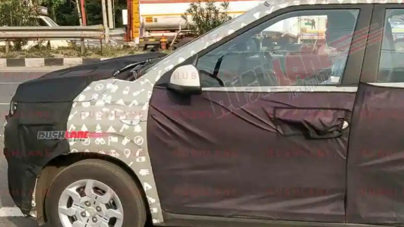 Foto - SPY SHOT: Hyundai Exter Electric Di India 