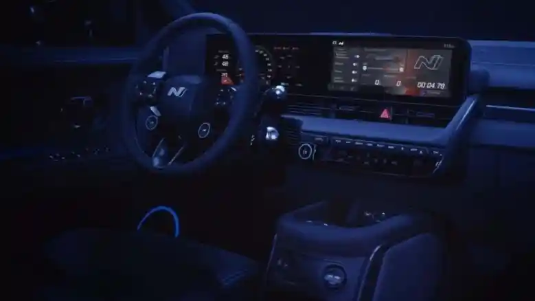 Foto - Belum Resmi Meluncur, Desain Hyundai Ioniq 5 N Bocor