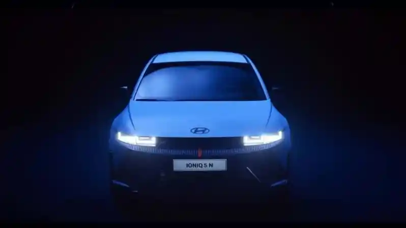 Mobil Listrik - Belum Resmi Meluncur, Desain Hyundai Ioniq 5 N Bocor