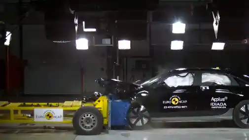 Crash Test - VIDEO: Crash Test Hyundai Ioniq 6 (Euro NCAP)