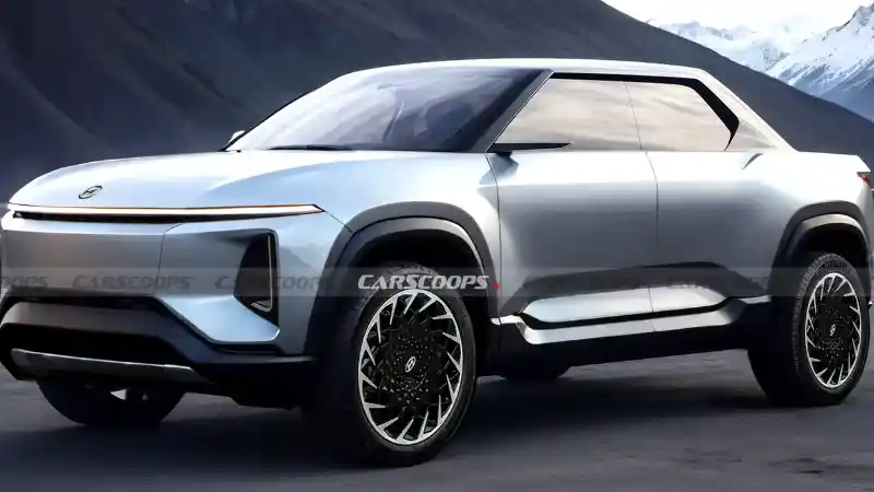 Mobil Listrik - Hyundai Siapkan Pikap EV, Calon Rival Tesla Cybertruck