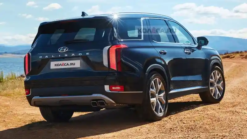 Foto - Seperti Ini Wujud Hyundai Palisade Facelift?