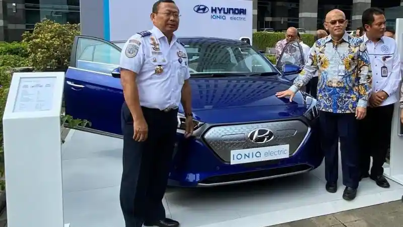 Foto - Kemenhub Borong 100 Ioniq Electric Untuk Mobil Dinas