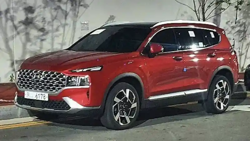 Berita - Detik-Detik Kemunculan Hyundai Santa Fe Facelift
