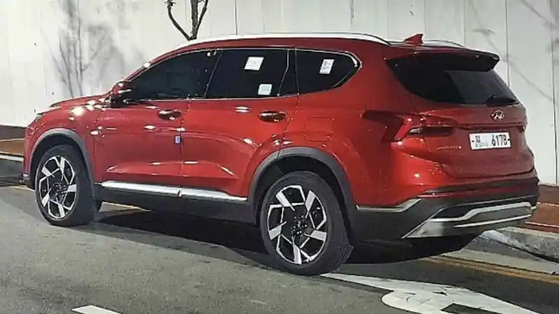 Foto - Penampakan Nyata Hyundai Santa Fe Facelift