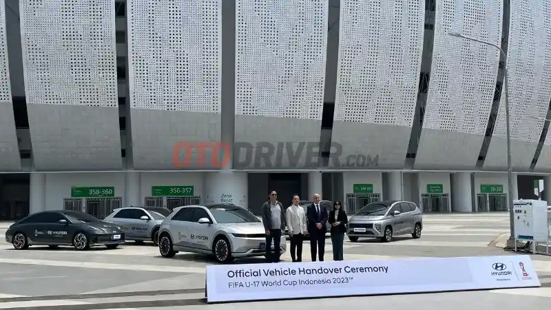 Berita - Dukung FIFA World Cup U-17, Hyundai Serahkan 148 Unit Mobil Sebagai Kendaraan Operasional