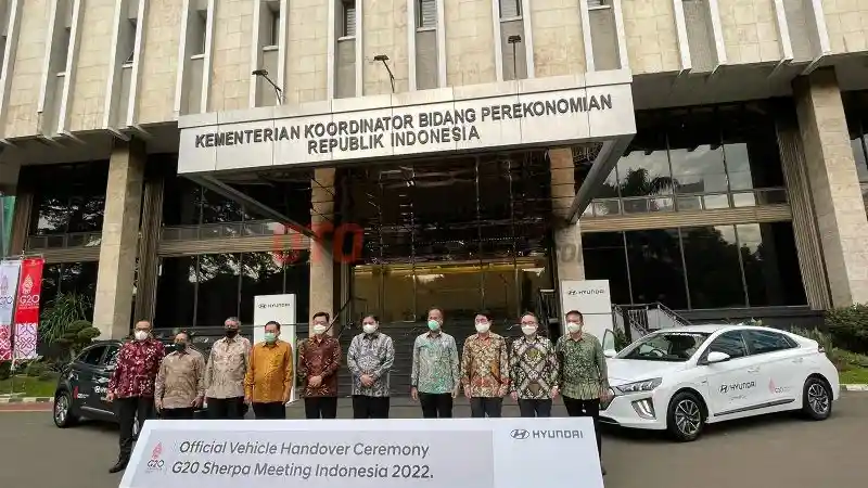 Foto - Hyundai Resmi Jadi Kendaraan Delegasi G20 
