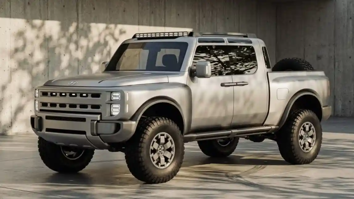 Foto - Kia Siapkan Pikap Baru, Gunakan Teknologi Extender Range Hybrid