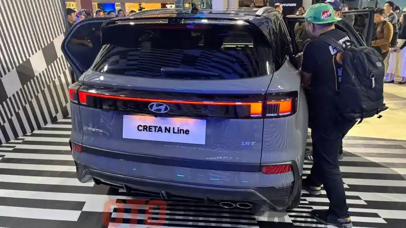 Foto - Hyundai Creta Facelift Hadir, Versi N Line Resmi Melenggang Di Indonesia