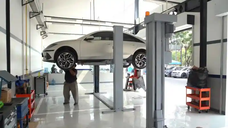 Foto - Hyundai Buka Fasilitas Perbaikan Bodi dan Pengecatan Berkualitas Di Bekasi