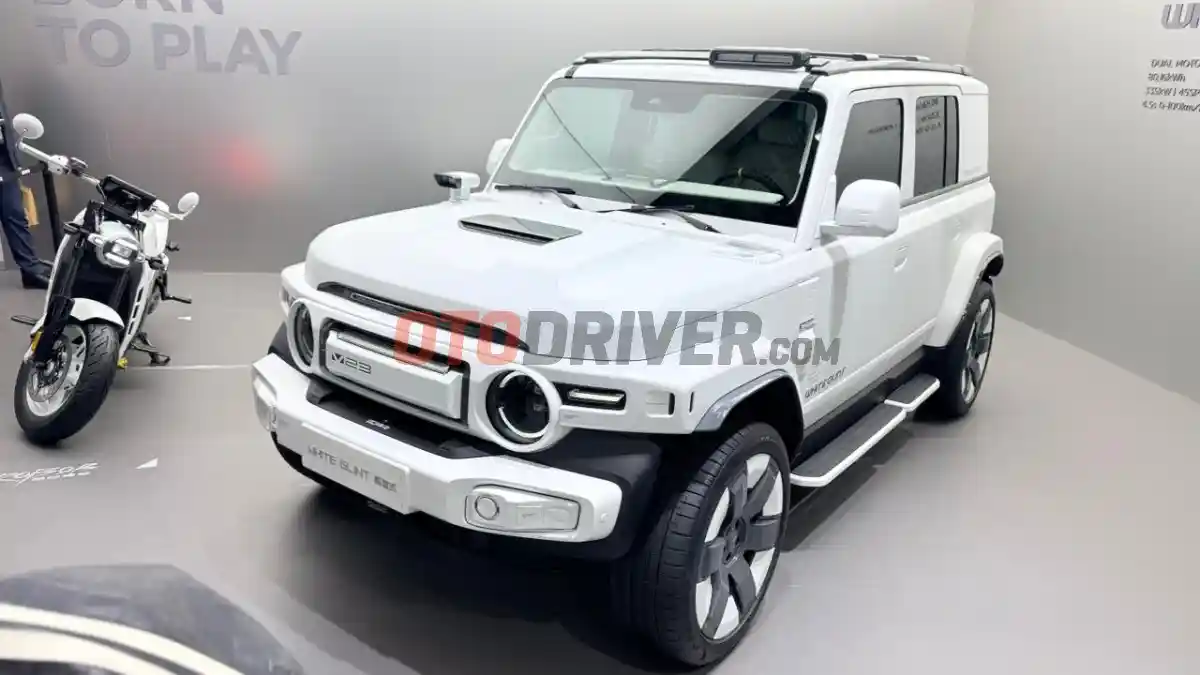 Foto - DI AUTO CHINA 2026, ICAR V27 REEV SETIR KANAN DITAMPILKAN