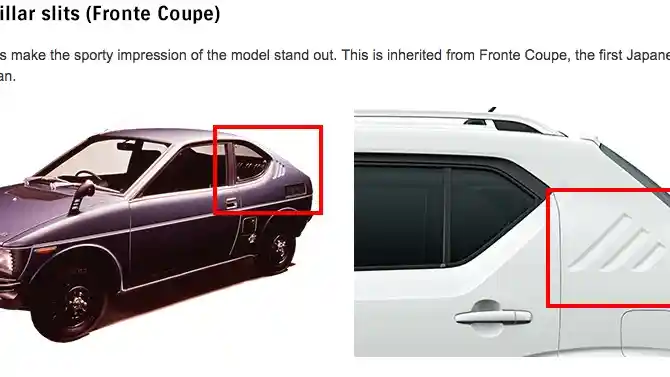 Foto - Suzuki Ignis Ternyata Ambil Desain Dari 4 Mobil Lawas Ini