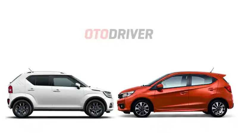 Foto - Komparasi Suzuki Ignis GX VS Honda Brio RS 