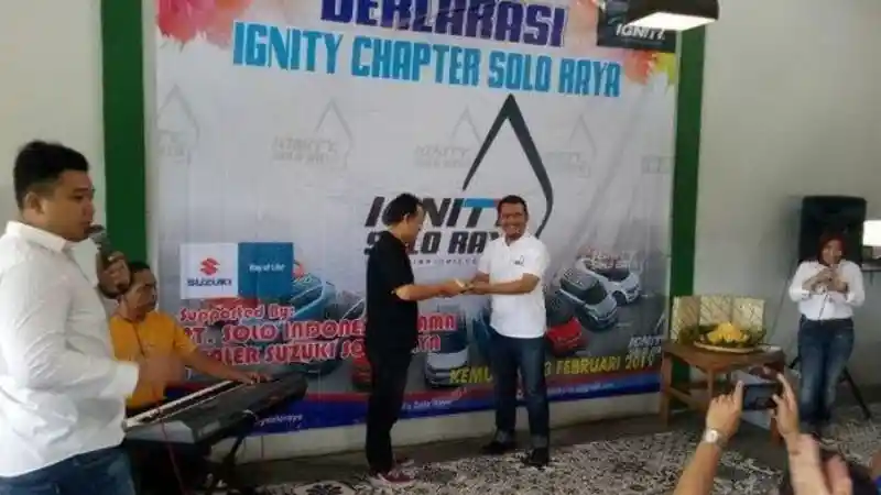 Foto - Solo Kini Punya Komunitas Suzuki Ignis