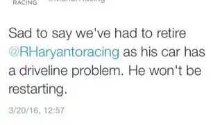 Foto - F1 Australia: Rio Haryanto Gagal Finish Karena Masalah Teknis