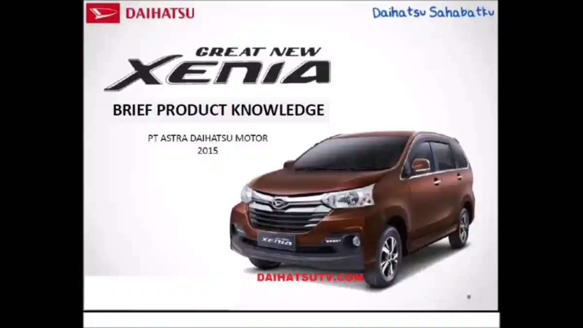 Berita - VIDEO: Wah, Materi Training Great New Xenia Bocor Sebelum Launching