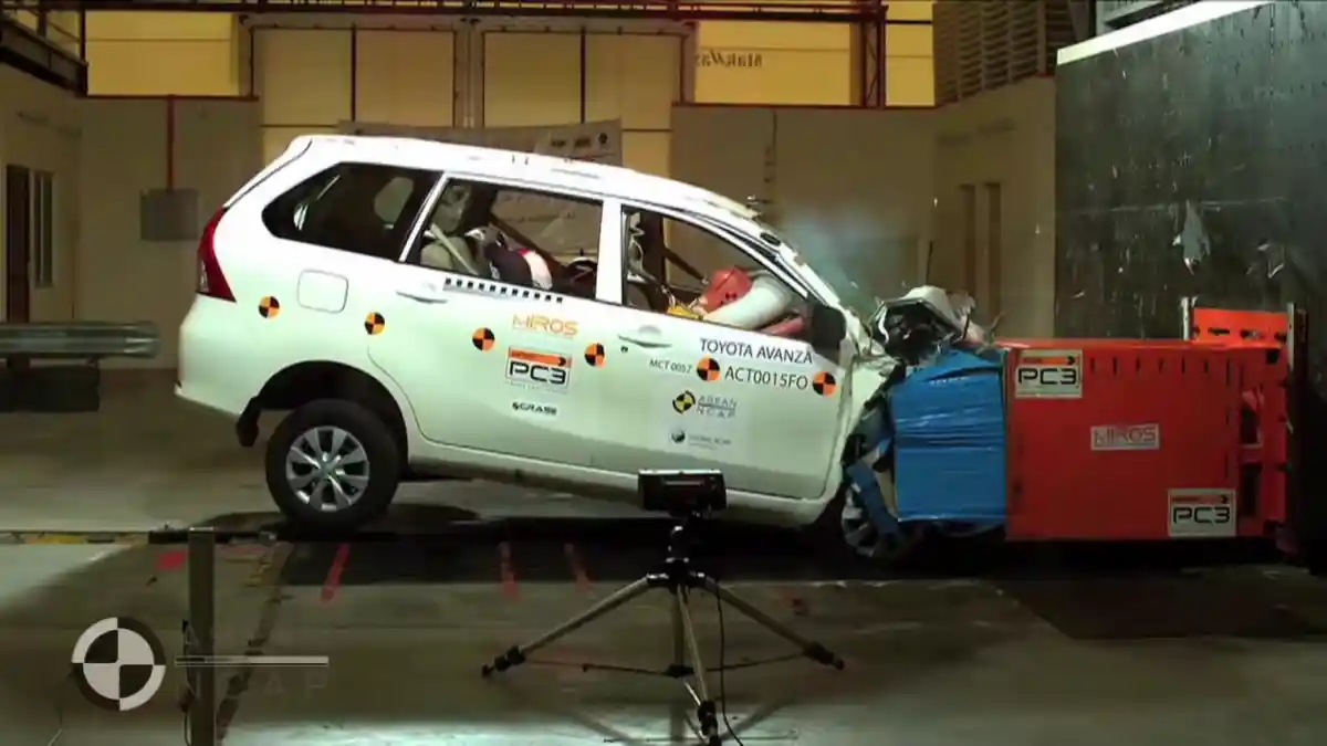 Crash Test - Crash Test Avanza/Xenia: Kurang Aman Untuk Anak