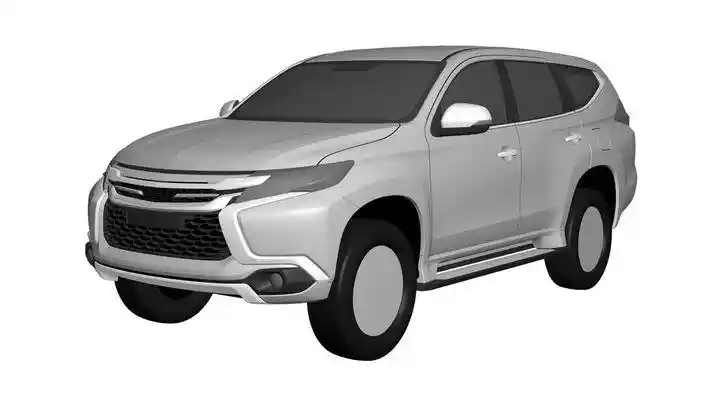 Foto - All New Pajero Sport Menunjukkan Sosok Asli Tanpa Kamuflase