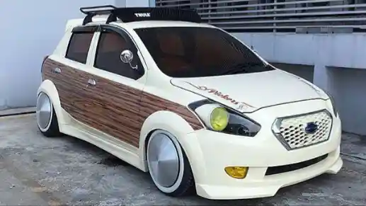 Berita - Ini Dia Datsun Go Panca Full Modifikasi Untuk Mejeng di GIIAS 2016
