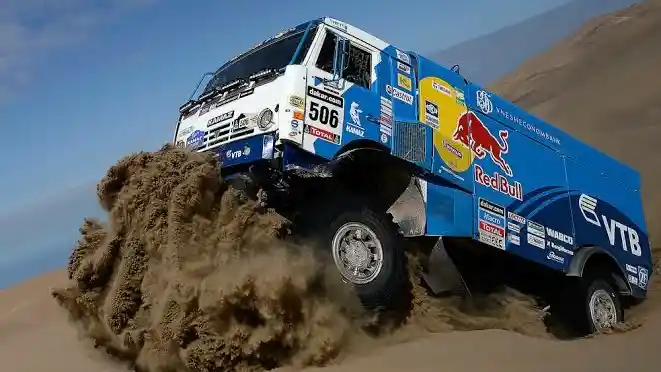Truk - Tengok Persiapan Truk Di Dakar Rally, Kamaz Master Team