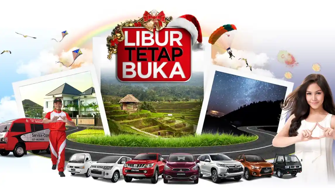 Berita - Mitsubishi Tetap Layani Service di Bengkel Resmi Walau Libur Panjang