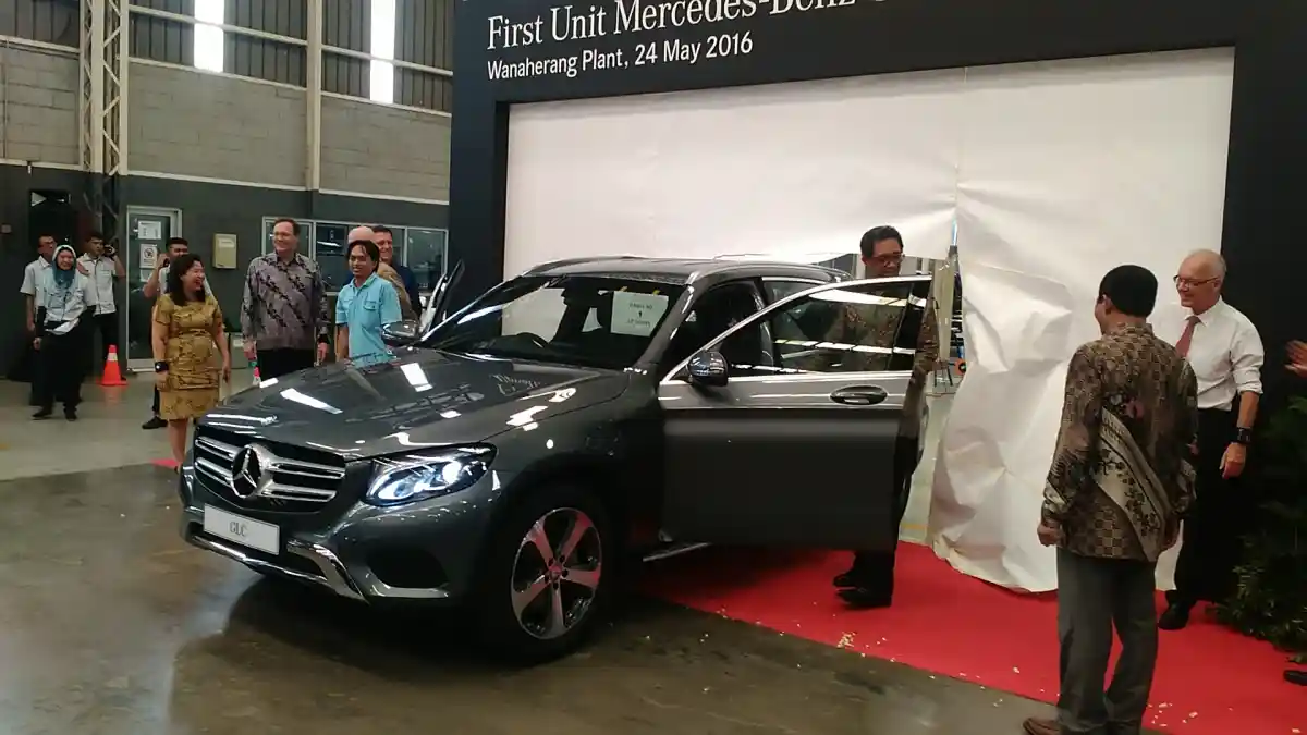 Berita - Mercedes-Benz GLC 250 CKD Resmi Keluar Pabrik Hari Ini
