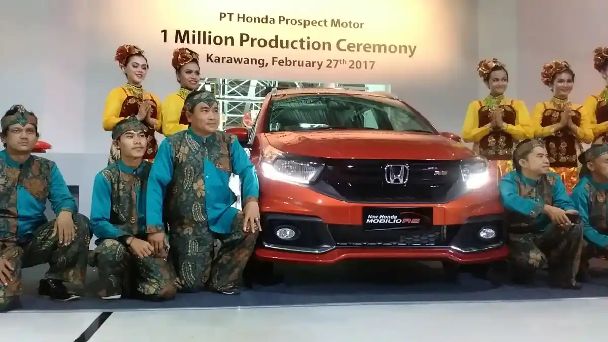 Foto - Honda Indonesia Rayakan Produksi 1 Juta Unit, Terus Genjot Model CKD