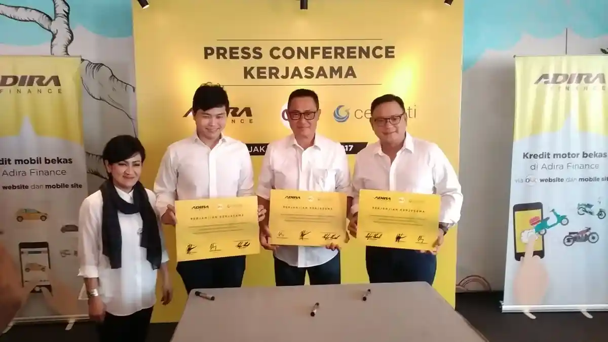 Berita - Adira Finance Gandeng OLX, Beli Mobil Bekas Kian Mudah. Ini Syaratnya