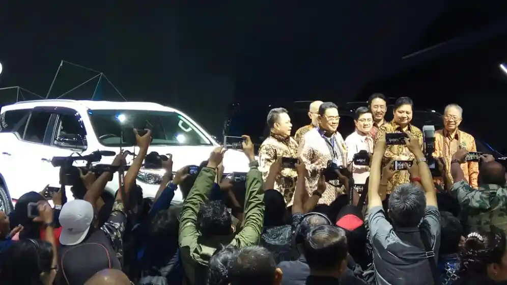 Foto - Menanti Presiden Joko Widodo Membuka GIIAS 2018