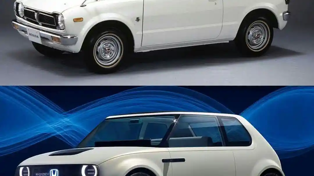 Foto - Honda Pamer Mobil Listrik Gaya Lawas, Fiturnya Canggih